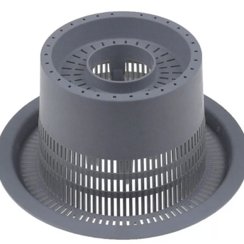 Horeca Parts - Filtr spustowy, średnica dolna 190 mm, średnica górna 114 mm, wysokość 100 mm, waga 0,170 kg