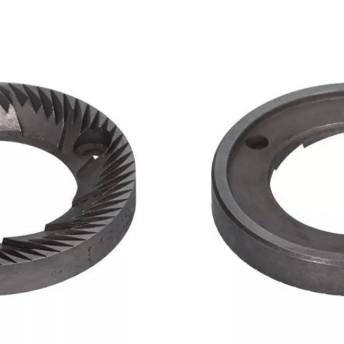 Horeca Parts - Para żaren mielących, kierunek obrotu prawy, śr. zewn. 63,5 mm, śr. wew. 38 mm, wys. 9 mm, 3 otwory, waga 0,190 kg - Cimbali