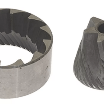 Horeca Parts - Para żaren stożkowych, śr. zewn. 38/30 mm, śr. wew. 26/7 mm, grubość 17/20 mm, rowek zewnętrzny - Alice Club