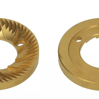 Horeca Parts - Para żaren, śr. zewn. 74 mm, śr. wew. 37 mm, grubość 9 mm, 3 otwory mocujące - Italmill