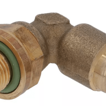 Horeca Parts - Sprzęgło kątowe zatrzaskowe, złącze męskie F 1/8" ø 4 mm