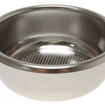 Horeca Parts - Filtr precyzyjny 2-filiżankowy 12/18 g, wysokość 24,5 mm, średnica krawędzi Ø 68 mm, 641 otworów, stal AISI 304, kompatybilny tamper Ø 58 mm