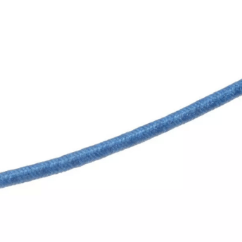 Horeca Parts - Przewód miedziany niklowany w izolacji silikonowej z włóknem szklanym, przekrój 6 mm², długość 10 m, kolor niebieski, zakres temperatur -60 do +400°C (sprzedaż dotyczy 10-metrowego odcinka)