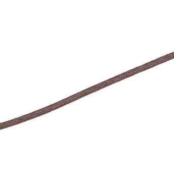 Horeca Parts - Przewód miedziany niklowany w izolacji silikonowej z włóknem szklanym, przekrój 1,5 mm², długość 10 m, kolor brązowy, zakres temperatur -60 do +400°C (sprzedaż dotyczy 10-metrowego odcinka)