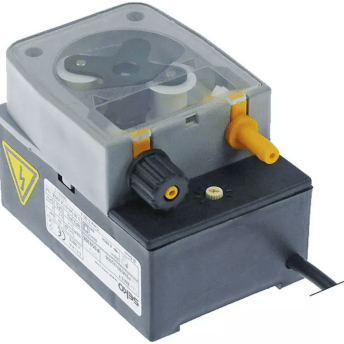 Horeca Parts - Pompa dozująca z jednorazowym sterowaniem 0,7 l/h, 230V AC, do nabłyszczacza, wąż typ B Ø 4×6 mm - Seko