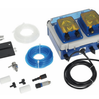 Horeca Parts - Pompa dozująca 1–4 l/h, 24/230V AC, do detergentu/nabłyszczacza, wąż Ø 4×6 mm typ D/K - Seko