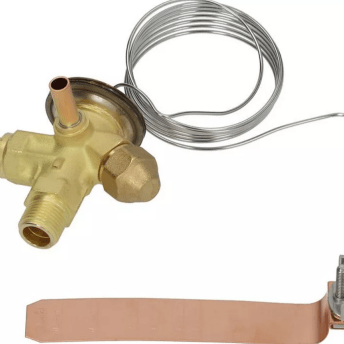 Horeca Parts - Zawór rozprężny termostatyczny TES2 068Z3422–068Z3478, 3/8" SAE – 12 mm ODS, R404A / R507, wyrównanie zewnętrzne 6 mm ODS, zakres temperatur -40 do +10°C - Danfoss