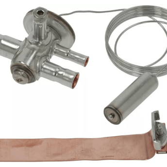 Horeca Parts - Zawór termostatyczny Danfoss Tube MOP 75, gaz R404a/R507, zewnętrzny wyrównawczy 6 mm, 10/12 mm - Carpigiani