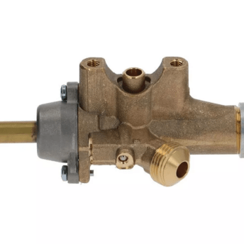 Horeca Parts - Zawór gazowy wlot ø 21 mm wylot ø M16x1.25 mm ø 8x6.5 mm (LF3348106)