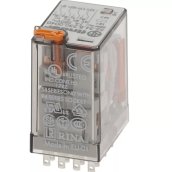 Horeca Parts - Przekaźnik mocy Finder 55.34.8.230.0040, 230 V 50/60 Hz, 4 styki przełączające 7 A 250 V - Metos