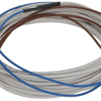 Horeca Parts - Kabel grzewczy 95W 230V, izolacja silikonowa ø 3mm, długość grzewcza 5500mm, przewód zasilający 1000mm - Irca