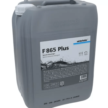 Horeca Parts - Detergent F865 Plus do zmywarek, płynny, 25 kg, antypiana, odpowiedni do naczyń aluminiowych, 1 szt - Winterhalter