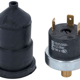Horeca Parts - Hydrostat / Pressostat, zakres ciśnienia 0,2–3,0 mbar, 250 V, 10 A, 1/8" - Piec konwekcyjny Angelo Po