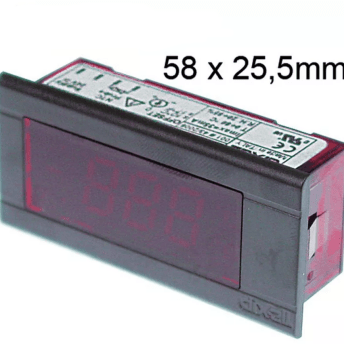 Horeca Parts - Termometr DIXELL typ XT11S wymiar montażowy 58x25,5mm od 0 do 60°C 24V AC DC NTC - Zmywarka tunelowa Dihr, Luxia (378046)