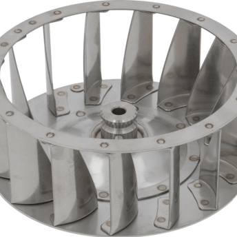 Horeca Parts - Koło wentylatora H1 60mm H2 18mm D1 ø 160mm D2 ø 11mm D3 ø 16mm łopatki 15 - Piec konwekcyjny Foinox (514507)