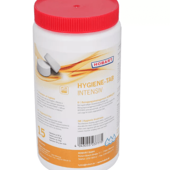 Horeca Parts - Tabletki czyszczące INTENSIV do zmywarek, 15 szt. (750 g), do czyszczenia wnętrza zmywarki - Hobart