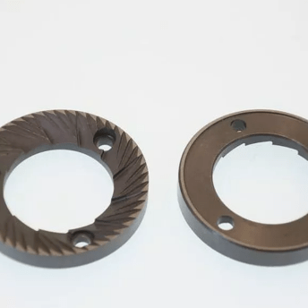 Horeca Parts - Para żaren prawych, śr. zewn. 49 mm, śr. wew. 29,5 mm, wys. 7,5 mm, 3 otwory mocujące, waga 0,100 kg - Macine Keber