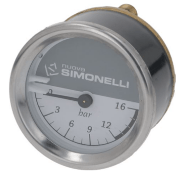 Horeca Parts - Manometr pompy ø 65 mm, 0÷16 bar - Ekspres do kawy Nuova Simonelli