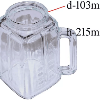 Horeca Parts - Pojemnik szklany o pojemności 1,8l - Robot kuchenny Magimix (LF5217013)