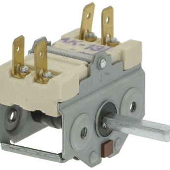 Horeca Parts - Przełącznik 0–3-pozycyjny, obciążalność styków 16 A, 250 V – maks. 150°C