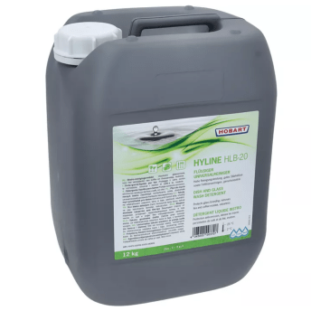 Horeca Parts - Detergent HYLINE HLG-10, 11 kg,  z ochroną szkła i dekorów, gwarancja stabilnej piany piwa, paleta 60 szt., waga 0,001 kg