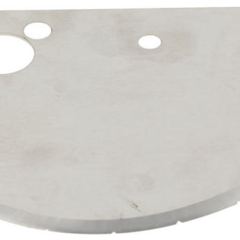 Horeca Parts - Nóż gładki do Cutter, dł. 103 mm, szer. 135 mm, rozstaw otworów 32/50 mm - Alexanderwerk