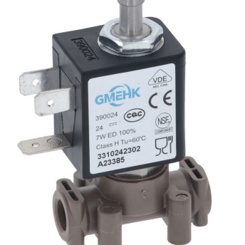 Horeca Parts - Zawór elektromagnetyczny 3-drożny do maszyn 24V DC - Dr.Coffee
