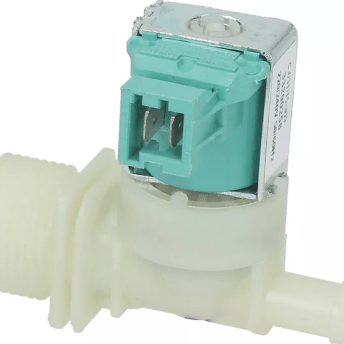 Horeca Parts - Elektrozawór 1-drożny prosty 220/240VAC, 180°, plastikowy, max temp. 90 °C - Electrolux (LFD120038)