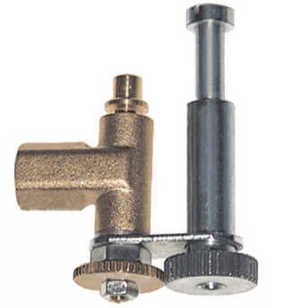 Horeca Parts - Dolna część palnika zapłonowego, dysza ø 0,2 mm, regulowana, odpowiednia do serii 100