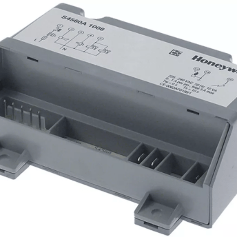 Horeca Parts - Moduł zapłonowy S4560A1008, 1 elektroda, 220–240 V, 50/60 Hz, 10 VA, czas bezpieczeństwa 1,5–3 s - Honeywell