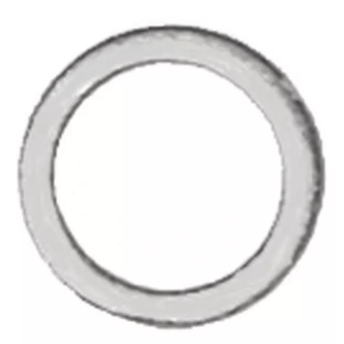 Horeca Parts - Uszczelka płaska aluminiowa, średnica wewnętrzna ø 10,3 mm, średnica zewnętrzna ø 14 mm, do palnika pilota, ilość: 1 szt. - Ambach