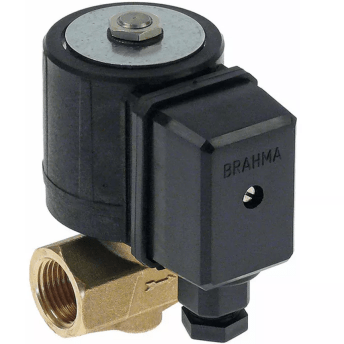 Horeca Parts - Elektrozawór 2-drożny, 230V, przyłącze 1/2", dł. 56 mm, ciśnienie max 0,5 bar - Brahma