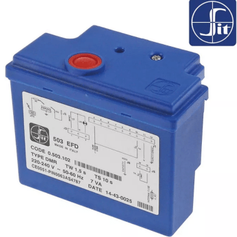 Horeca Parts - Skrzynka zapłonowa SIT typ 503EFD elektrody 2 czas oczekiwania 1,5 s czas bezpieczeństwa 10 s 220/240V 7 VA - Gazowy kocioł warzelny Küppersbusch (7103081)