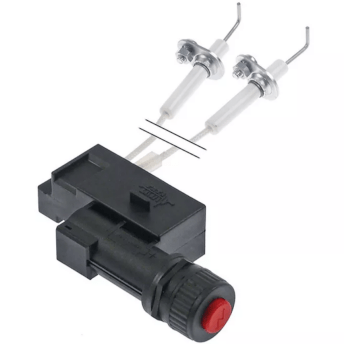 Horeca Parts - Montaż zapalnika piezoelektrycznego ø 20mm, złącze męskie faston 3,2mm, zasilanie bateryjne - Simogas (5106701)