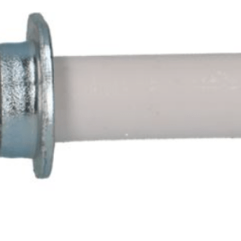 Horeca Parts - Elektroda zapłonowa L1 31mm L2 30mm z kołnierzem D1 ø 9,5mm długość kołnierza 24mm szerokość kołnierza 17mm - Patelnia przechylna Zanussi (3020206)