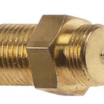 Horeca Parts - Dysza pilota palnika LPG, otwór ø 0,2 mm, gwint T1: M10x1 / T2: M10x0,75, WS 12 mm, 5 szt - Ambach