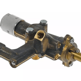 Horeca Parts - Zawór gazowy wlot gazu 1/8" NPT wylot gazu 3/8"-27UNS podł. termopary M9x1 - Kuchnia gazowa Hobart (5056701)