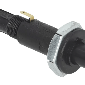 Horeca Parts - Zapalnik piezoelektryczny mocowanie ø 22mm przyłącze ø2,4mm męskie faston 2,8mm dmuchawa - Frytownica elektryczna Emmepi (3001107)