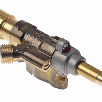 Horeca Parts - Zawór gazowy wej. śr. rurki 23mm wyj. 1/4" podł. termopary M8x1 - Cookmax (5137553)