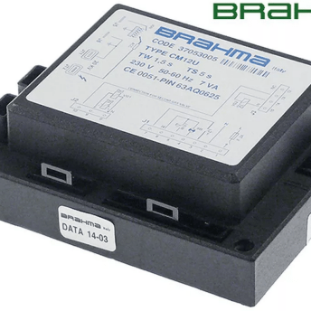 Horeca Parts - Skrzynka zapłonowa BRAHMA typ CM12U elektrody 2 czas oczekiwania 1,5 s czas bezpieczeństwa 5 s 230 V 7 VA (5117819)