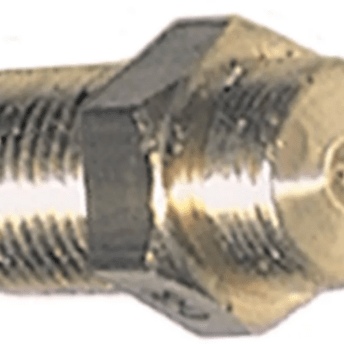 Horeca Parts - Dysza palnika pilota, kod 45, średnica otworu ø 0,45 mm, WS 12, ilość: 1 szt., T1: M10x1, T2: M10x0,75