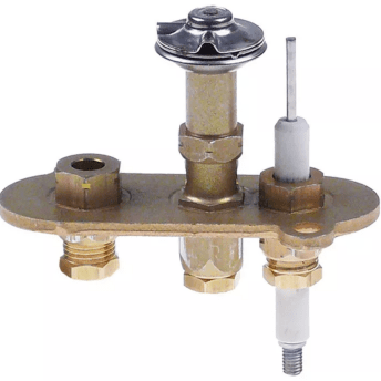 Horeca Parts - Pilot palnika, typ 160 series, 3 płomienie, dysza ø 0,51 mm, przyłącze gazu 4 mm - Sit