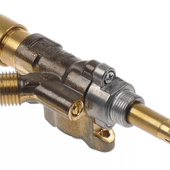Horeca Parts - Zawór gazowy wej. śr. rurki 23mm wyj. 1/4" podł. termopary M8x1 - Eurast, Macfrin, Masbaga