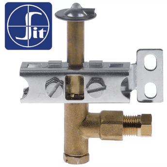 Horeca Parts - Pilot palnika, seria 100, 2 płomienie, dysza Ø 0,2 mm, przyłącze gazowe 6 mm - Sit