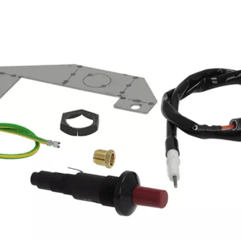 Horeca Parts - Złącze zapalnika piezoelektrycznego męskie faston 2,8mm z uchwytem (3001073)