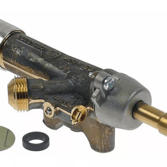 Horeca Parts - Zawór gazowy rura wlotowa gazu kołnierz ø 21mm dysza obejściowa ø 0,6mm dł. 32/12mm (5109890)
