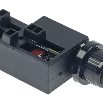Horeca Parts - Mocowanie wyłącznika zapłonu ø 22mm złącze męskie faston 2,8mm 1,5V - Elektryczny kocioł warzelny Offcar (3181010)