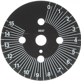Horeca Parts - Tarcza pokrętła śr. 60mm obrót 10-300° czas 15 minut czarna