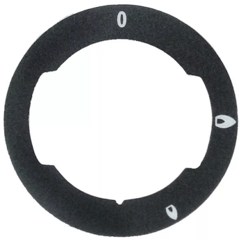 Horeca Parts - Tarcza pokrętła zaworu gazowego bez płomienia zapłonowego śr. wew. 42mm śr. zew. 62mm