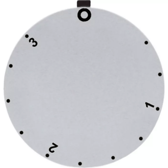 Horeca Parts - Tarcza pokrętła regulatora energii 1-3 śr. 45mm srebrna